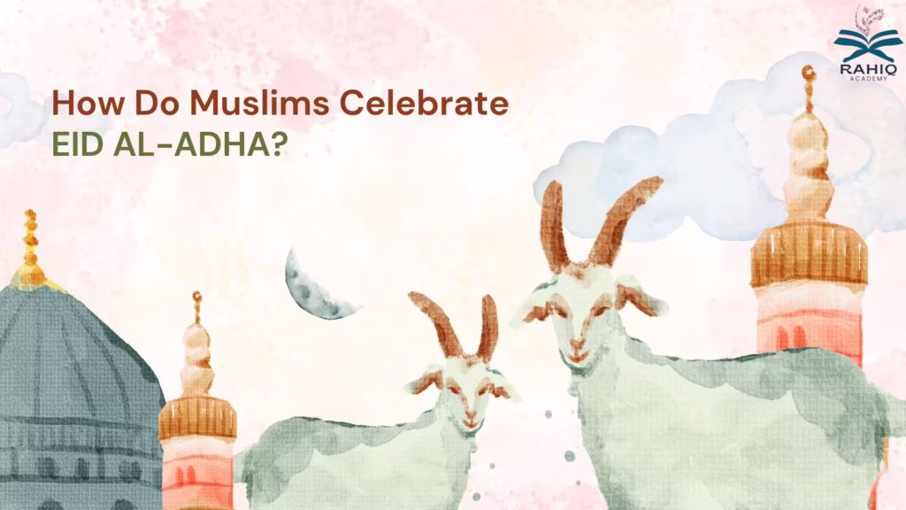 how do muslims celebrate Eid al adha​
